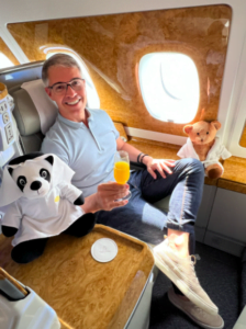 A classe executiva da Emirates por Carioca NoMundo
